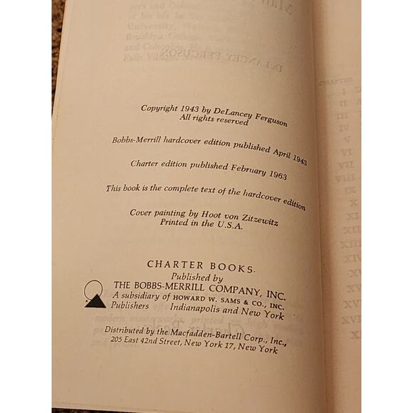 Mark Twain Man And Legend By DeLancey Ferguson Biography Vintage 1963 - Picture 7 of 8